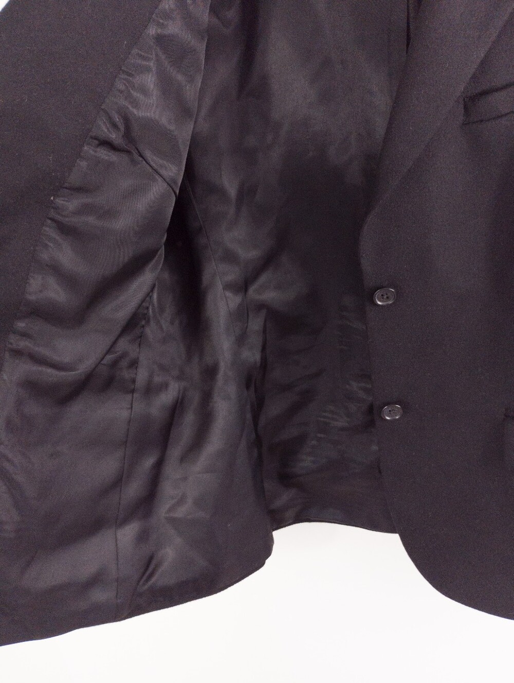 Brooks Brothers 346 Ada Cashmere Blazer Black Size 12 - Picture 3 of 10